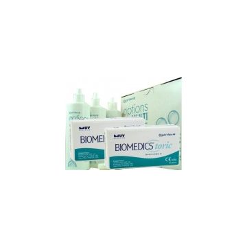 Biomedics Toric, 2x 6er Box + Pflegemittel